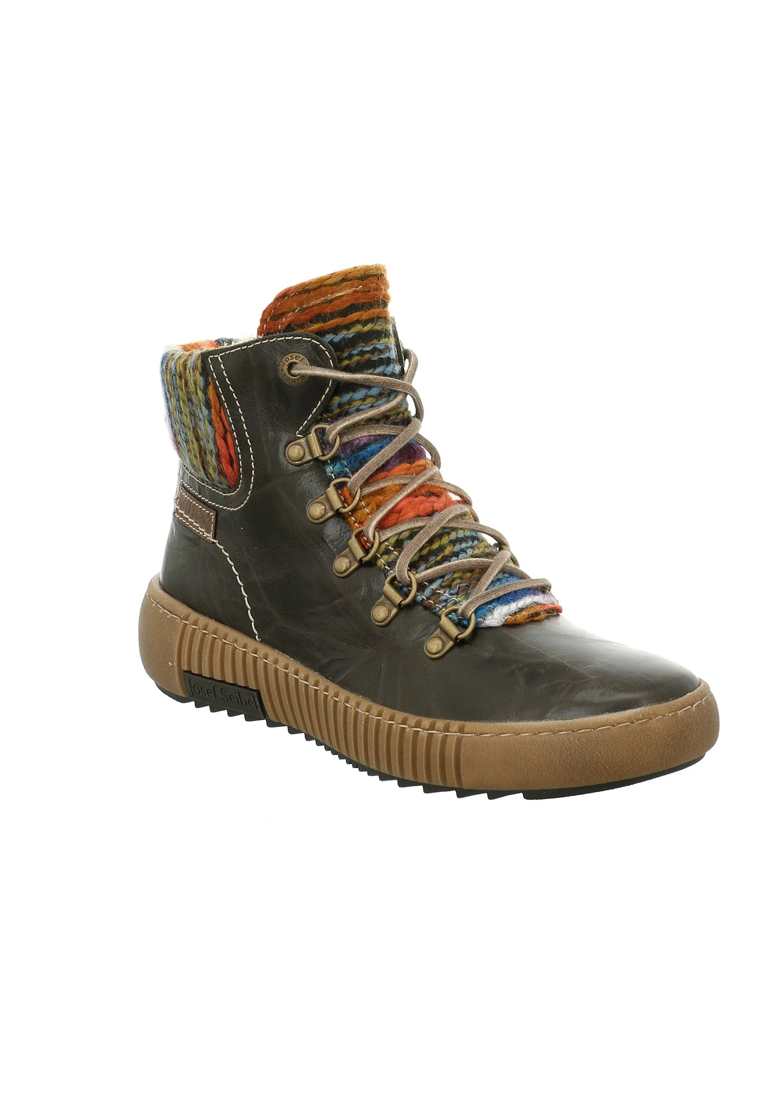 Josef Seibel Veterboots - Oliv/Multi 2 Josef Seibel Veterboots - Oliv/Multi - Afbeelding 2