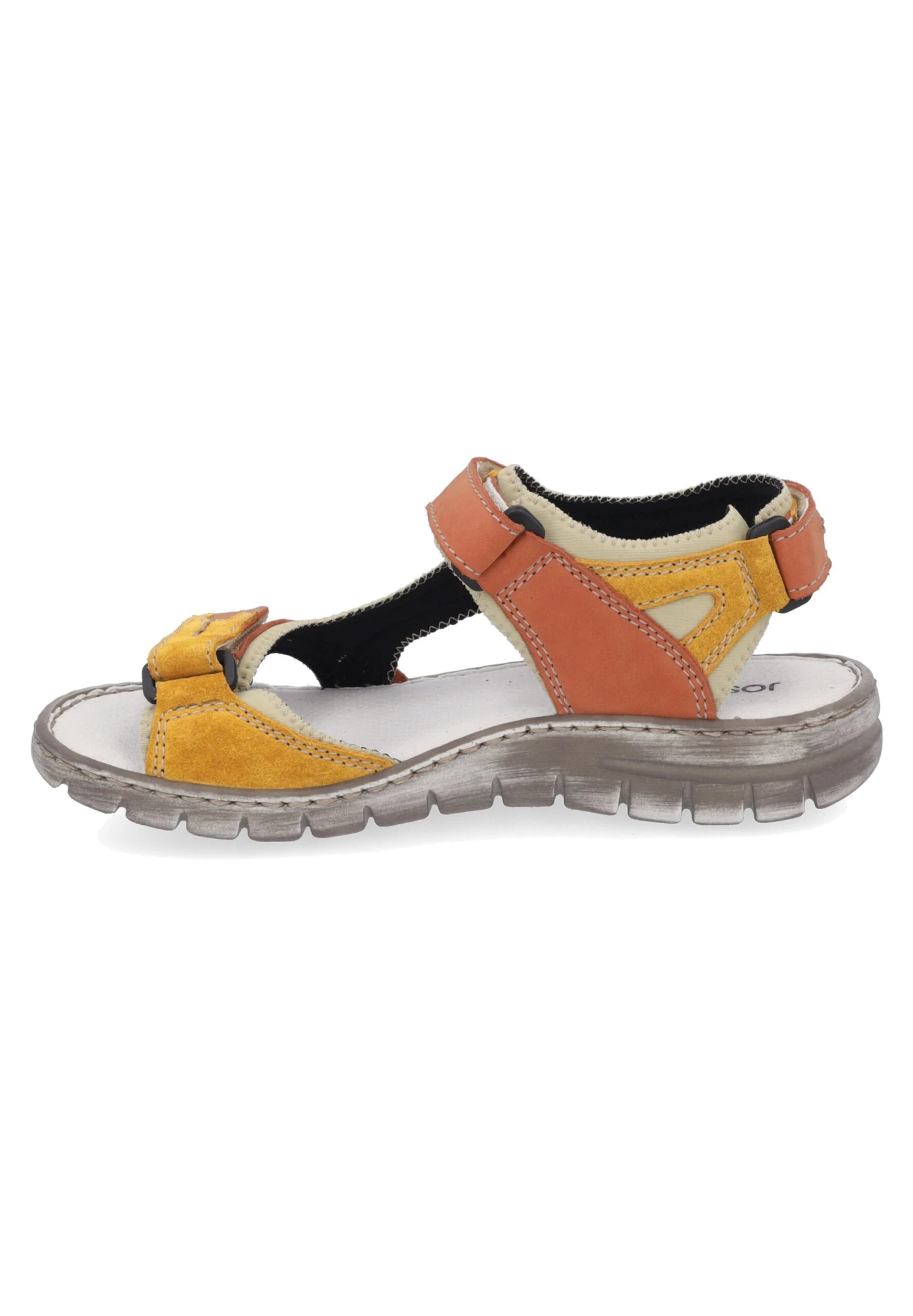 Josef Seibel Sandalen - Orange Kombi 1 Josef Seibel Sandalen - Orange Kombi
