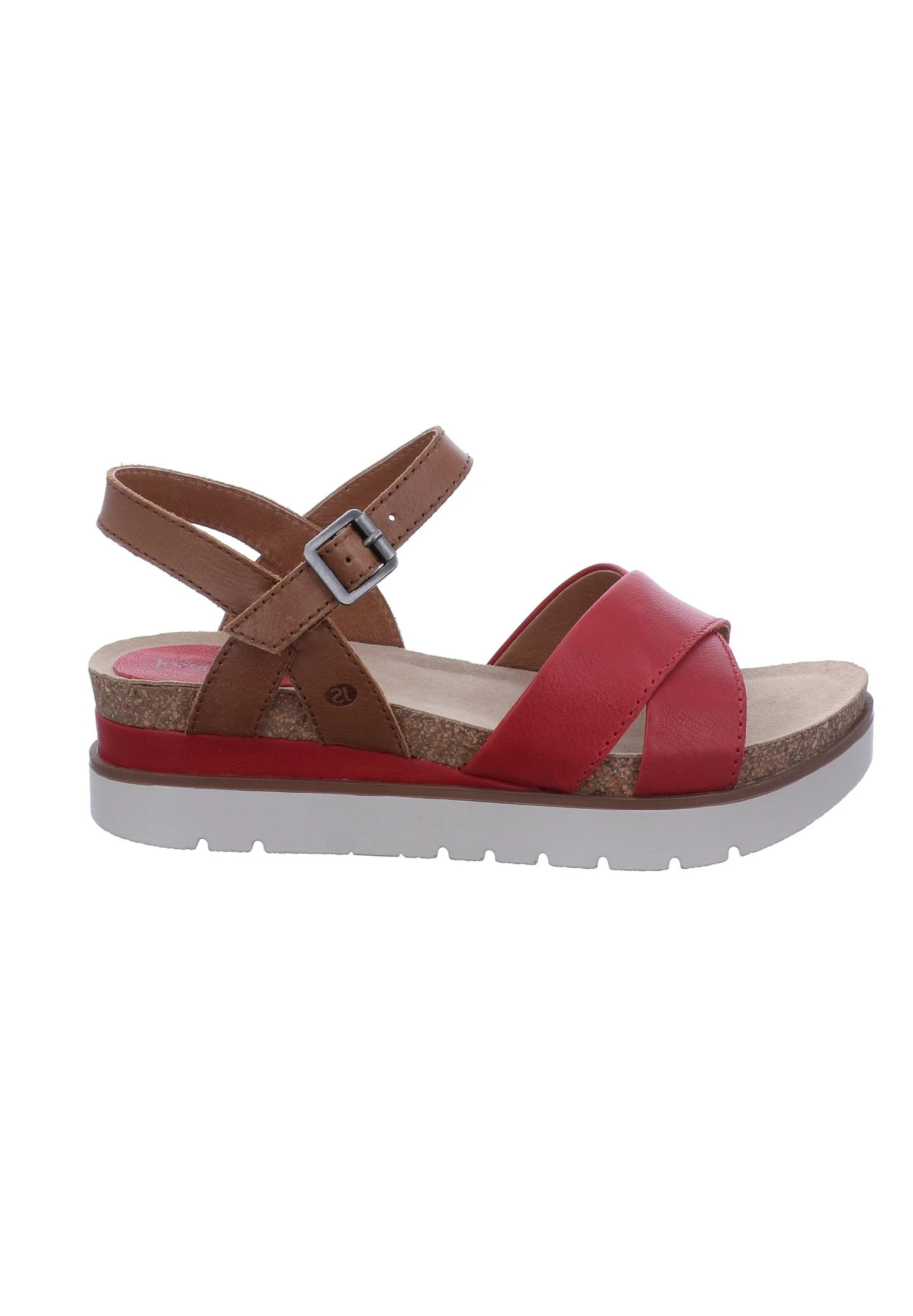Josef Seibel Sandalen - Rot Kombi 7 Josef Seibel Sandalen - Rot Kombi - Afbeelding 7
