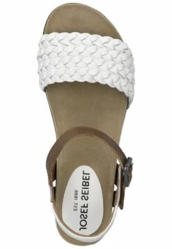 Josef Seibel Sandalen Met Sleehak - Weiß Kombi 9 Josef Seibel Sandalen Met Sleehak - Weiß Kombi -Schoenen Winkel 82d10625e2e04bfa824b2897a425d018