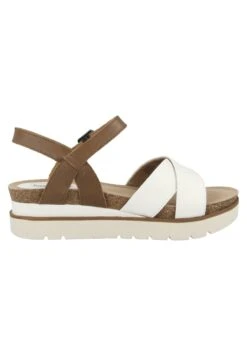 Josef Seibel Sandalen Met Plateauzool - White Combi 9 Josef Seibel Sandalen Met Plateauzool - White Combi -Schoenen Winkel 8548202c7c6f4c5284969a35e207f881