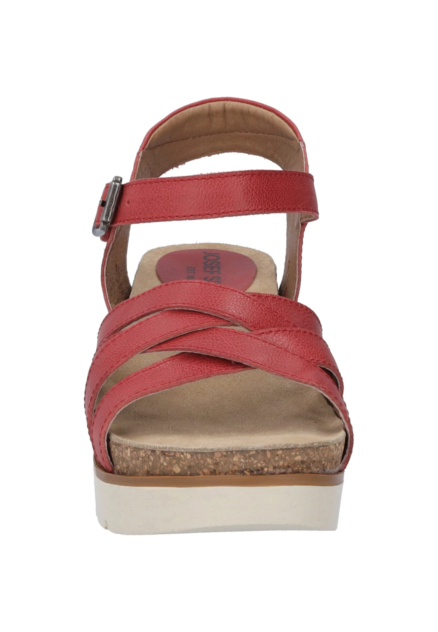 Josef Seibel Sandalen Met Plateauzool - Rot 4 Josef Seibel Sandalen Met Plateauzool - Rot - Afbeelding 4