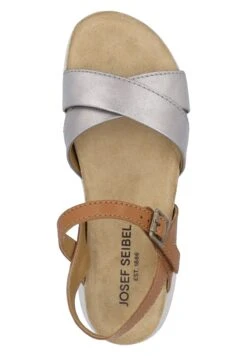 Josef Seibel Sandalen Met Sleehak - Platin/Kombi 9 Josef Seibel Sandalen Met Sleehak - Platin/Kombi -Schoenen Winkel 86a98e545fb644fc96b49b3dae8883b6