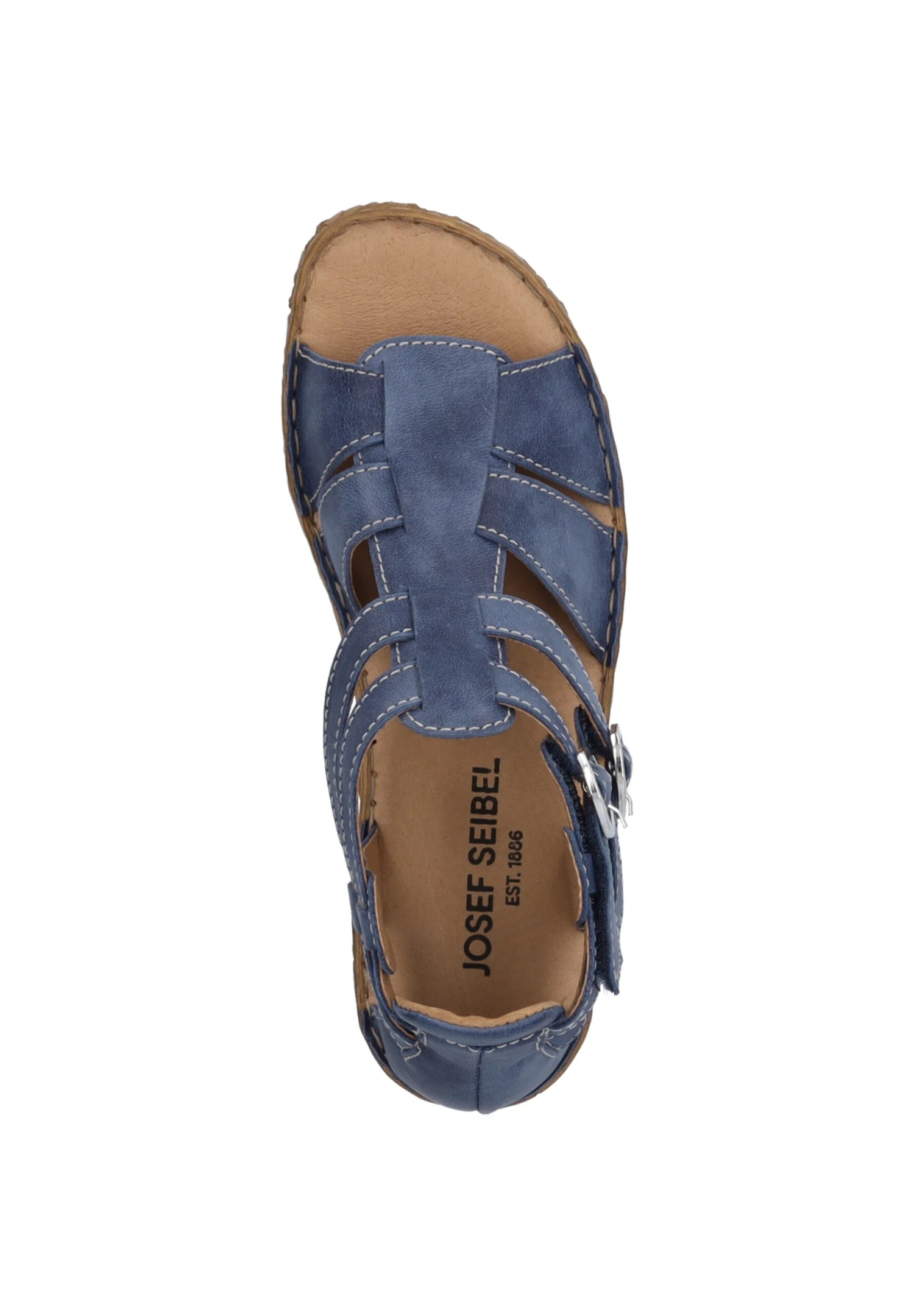 Josef Seibel Rosalie 51 - Sandalen Met Sleehak - Ocean 3 Josef Seibel Rosalie 51 - Sandalen Met Sleehak - Ocean - Afbeelding 3