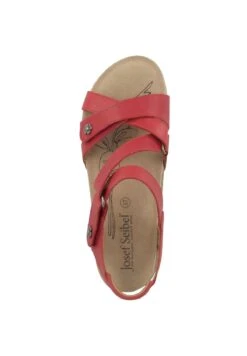 Josef Seibel Natalya- Sandalen Met Sleehak - Red 6 Josef Seibel Natalya- Sandalen Met Sleehak - Red -Schoenen Winkel 8d8b91eb9d0d40d2ad2c1f3b44687b65