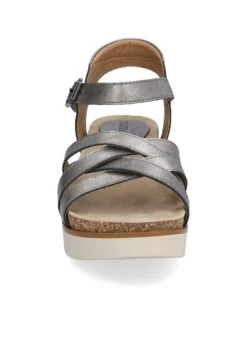 Josef Seibel Sandalen Met Plateauzool - Platin -Schoenen Winkel 8f5a2a96312c4da6b1529075f09ed25d