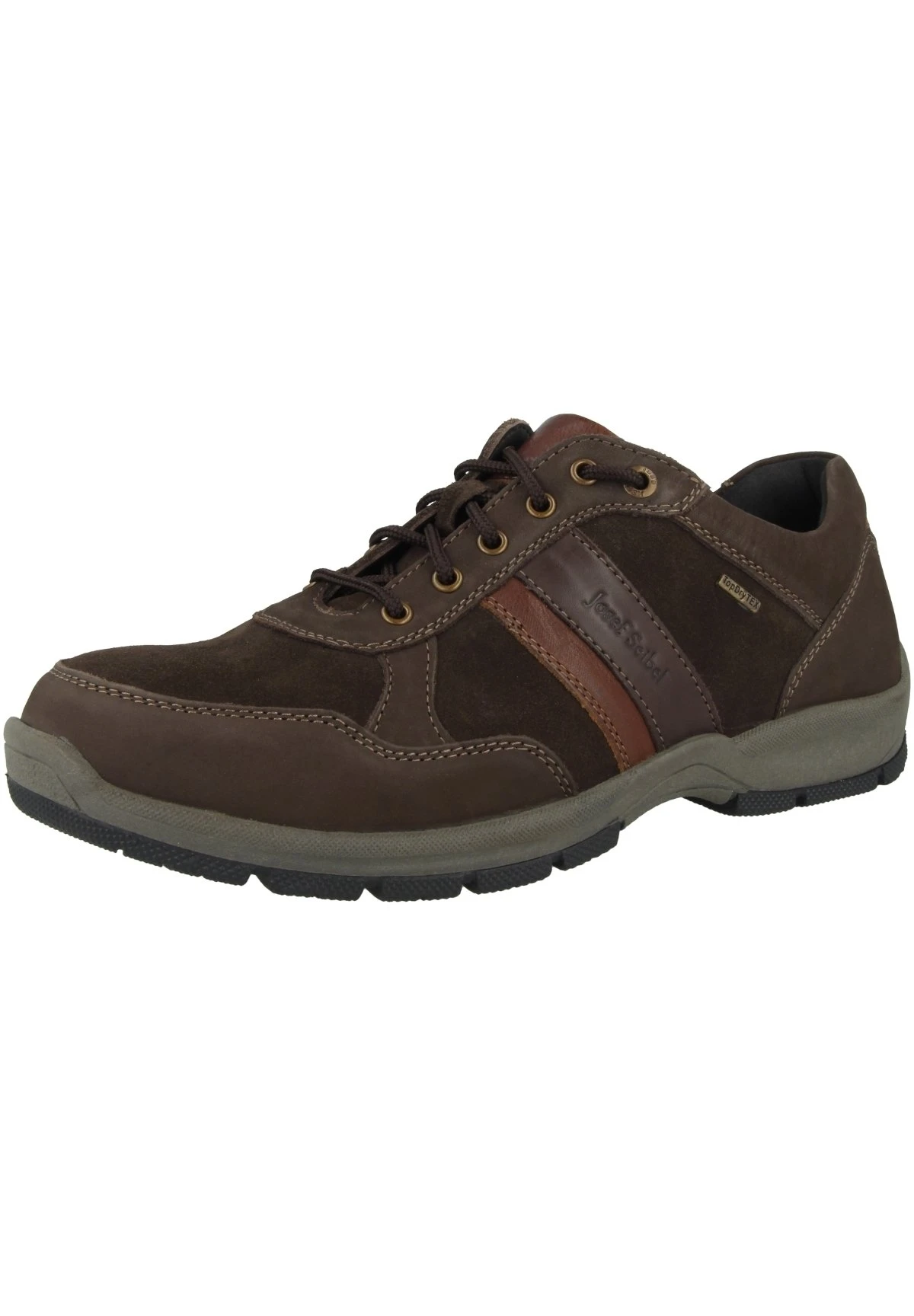 Josef Seibel Lenny - Sportieve Veterschoenen - Brown Kombi 3 Josef Seibel Lenny - Sportieve Veterschoenen - Brown Kombi - Afbeelding 3