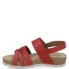 Josef Seibel Lucie 03 - Sandalen Met Plateauzool - Rot