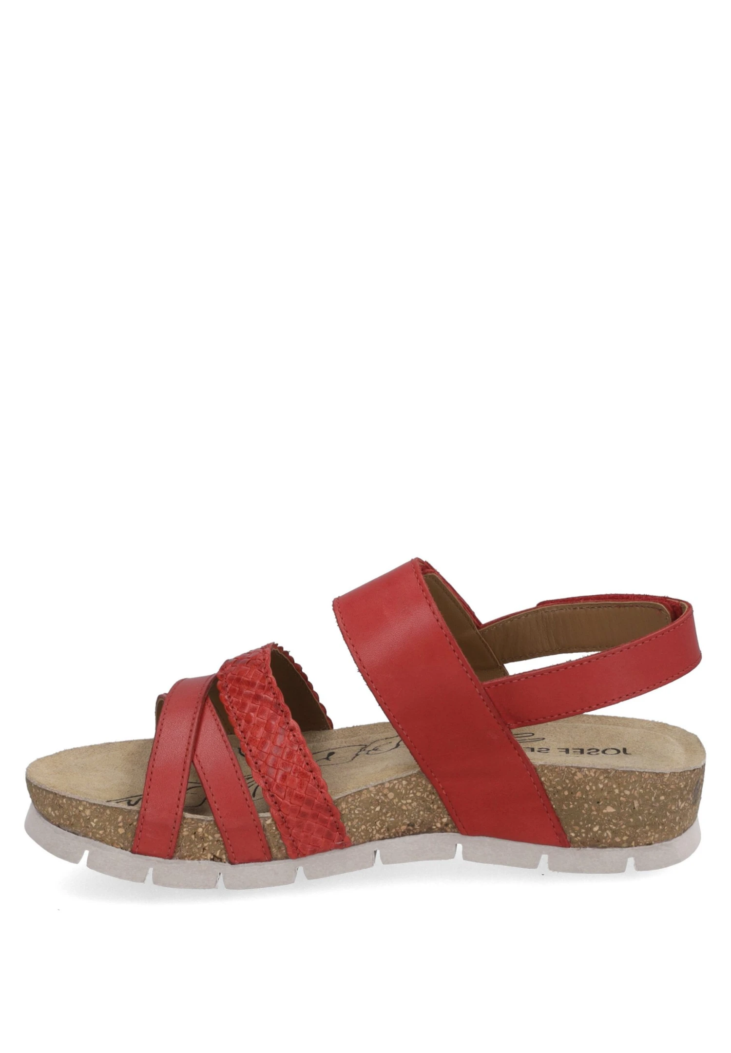 Josef Seibel Lucie 03 - Sandalen Met Plateauzool - Rot 1 Josef Seibel Lucie 03 - Sandalen Met Plateauzool - Rot