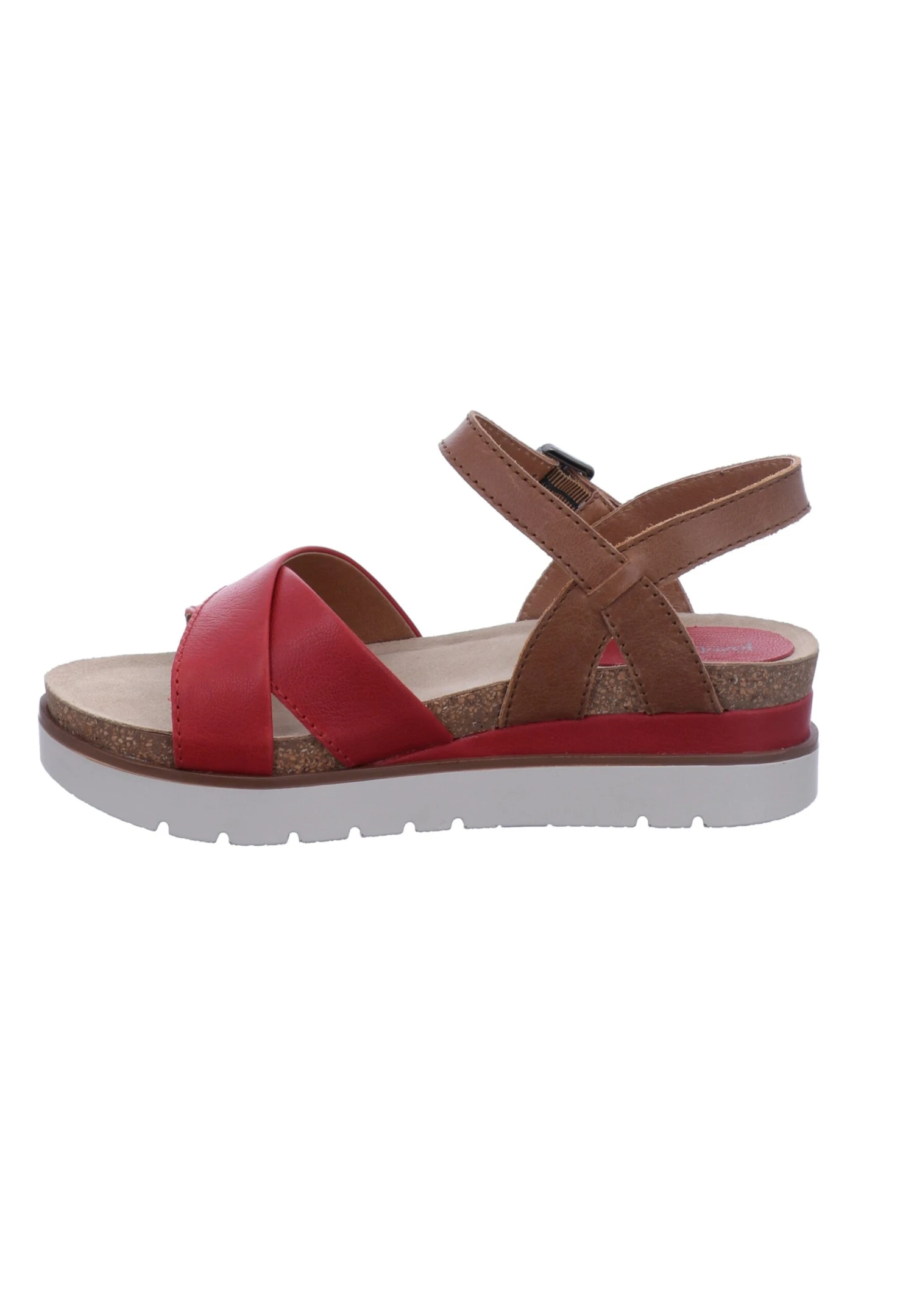 Josef Seibel Sandalen - Rot Kombi 1 Josef Seibel Sandalen - Rot Kombi