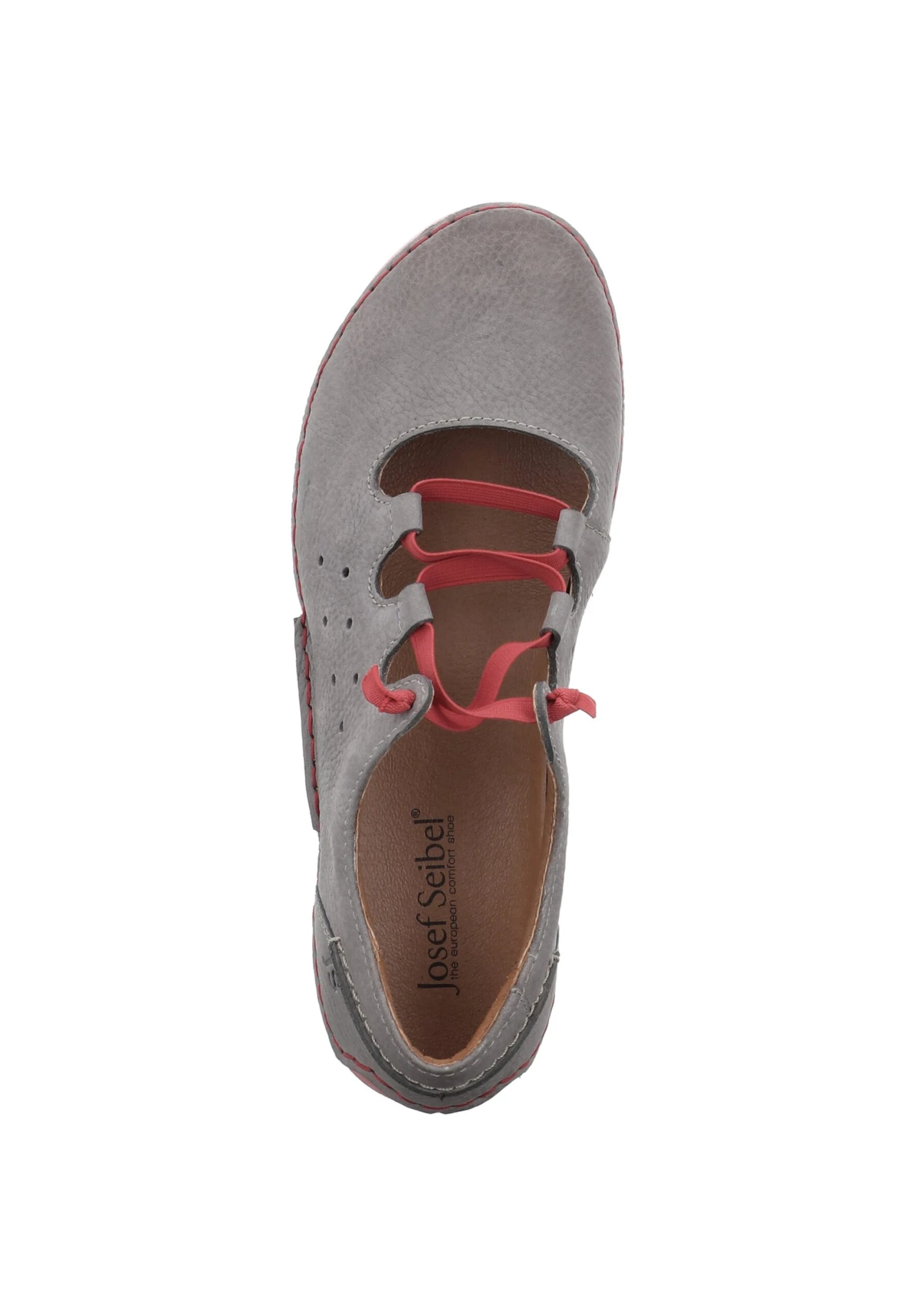 Josef Seibel Fergey- Sportieve Veterschoenen - Grau-Kombi 2 Josef Seibel Fergey- Sportieve Veterschoenen - Grau-Kombi - Afbeelding 2