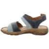 Josef Seibel Outdoorsandalen - Blau-Kombi
