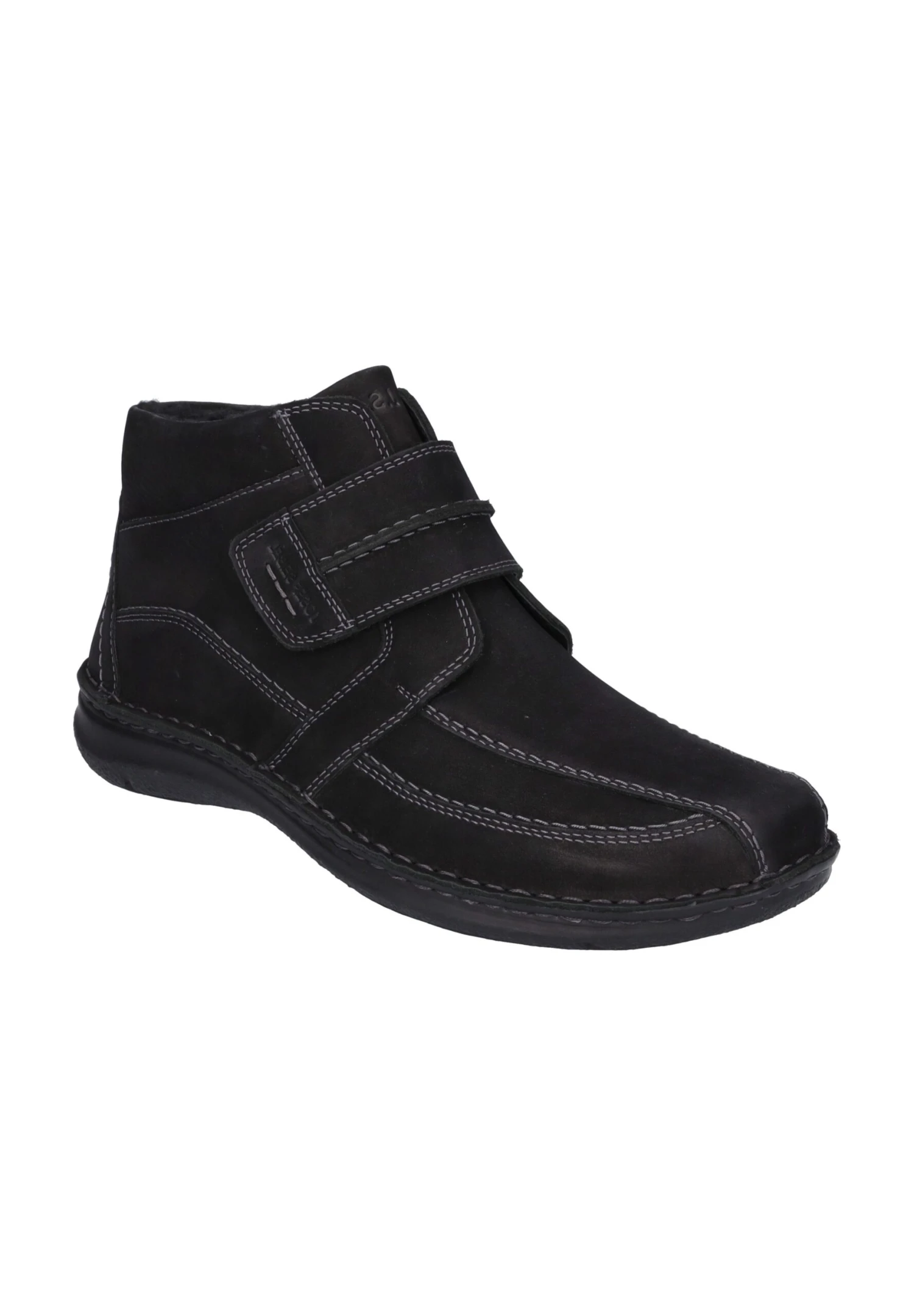 Josef Seibel Anvers 95 - Korte Laarzen - Schwarz 2 Josef Seibel Anvers 95 - Korte Laarzen - Schwarz - Afbeelding 2