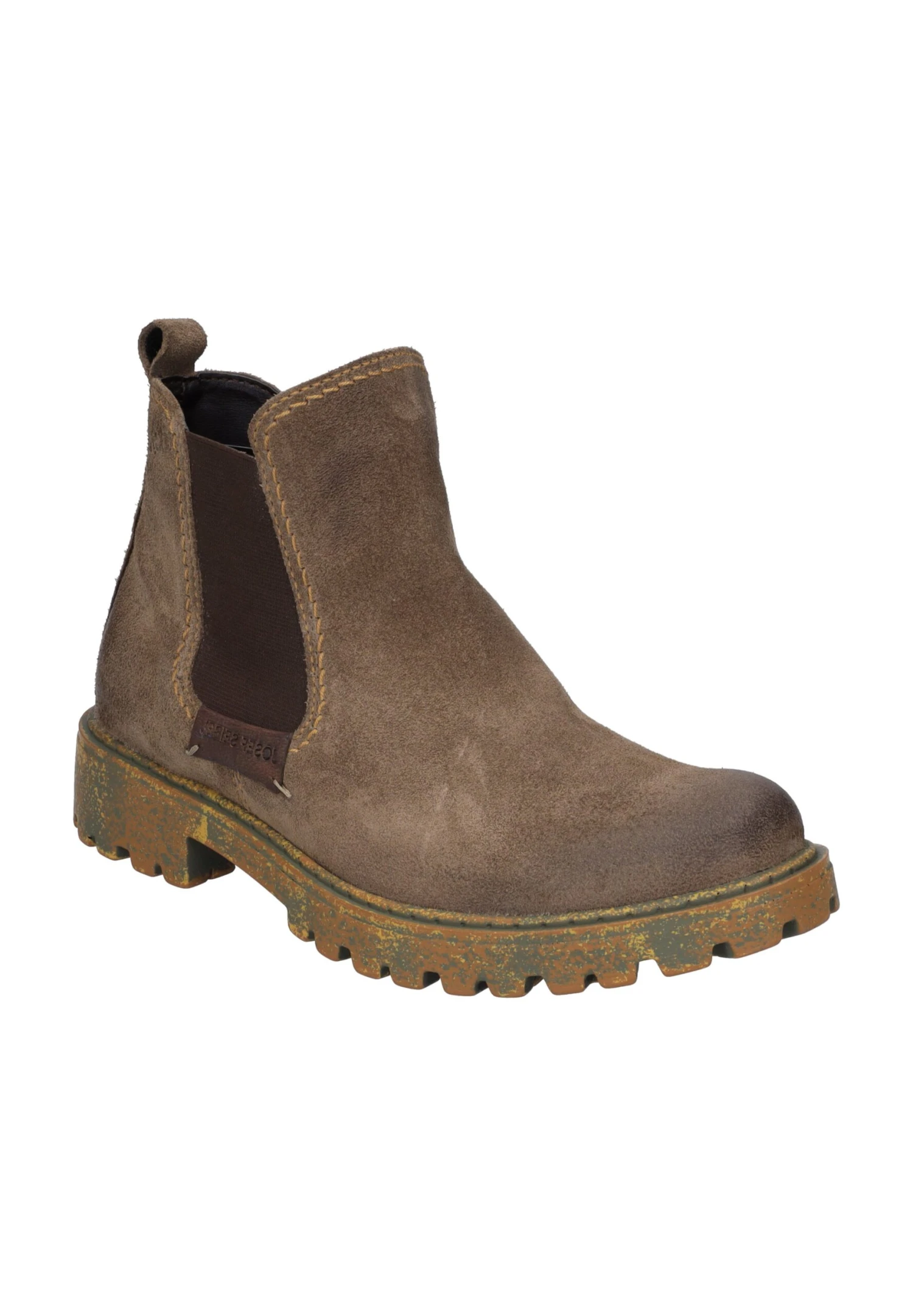 Josef Seibel Marta 03 - Korte Laarzen - Taupe-Kombi 2 Josef Seibel Marta 03 - Korte Laarzen - Taupe-Kombi - Afbeelding 2