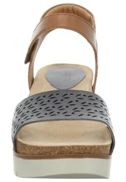 Josef Seibel Sandalen Met Plateauzool - Jeans-Kombi -Schoenen Winkel a5126ebe998b4f9495f3b6c2508a6230