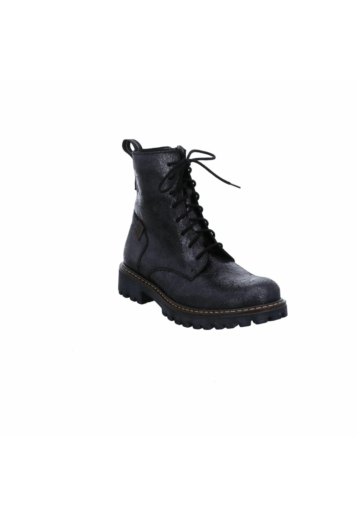 Josef Seibel Marta - Enkellaarsjes Met Plateauzool - Schwarz 3 Josef Seibel Marta - Enkellaarsjes Met Plateauzool - Schwarz - Afbeelding 3