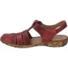 Josef Seibel Rosalie 48 - Sandalen Met Sleehak - Rot