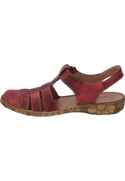 Josef Seibel Rosalie 48 - Sandalen Met Sleehak - Rot