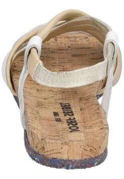 Josef Seibel Sandalen - Beige/White -Schoenen Winkel a862ef31f6e842b1962930605e82d72b