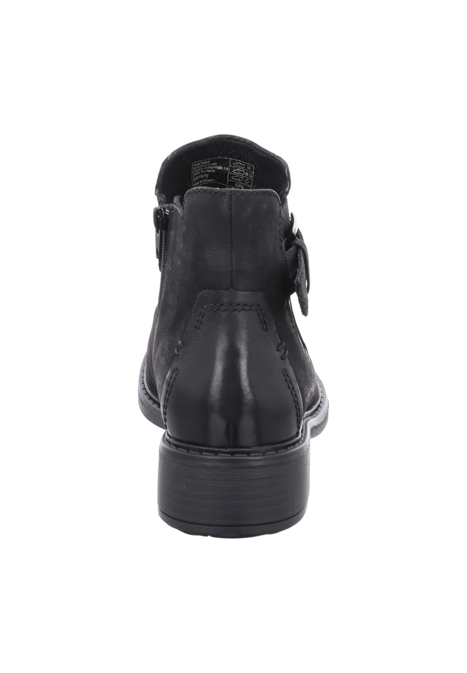 Josef Seibel Selena - Cowboy-/Bikerlaarsjes - Schwarz 4 Josef Seibel Selena - Cowboy-/Bikerlaarsjes - Schwarz - Afbeelding 4