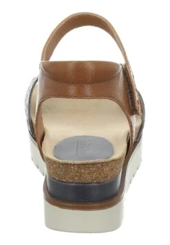 Josef Seibel Sandalen Met Plateauzool - Jeans-Kombi -Schoenen Winkel af878282af1245e491cd84af377ce7f4