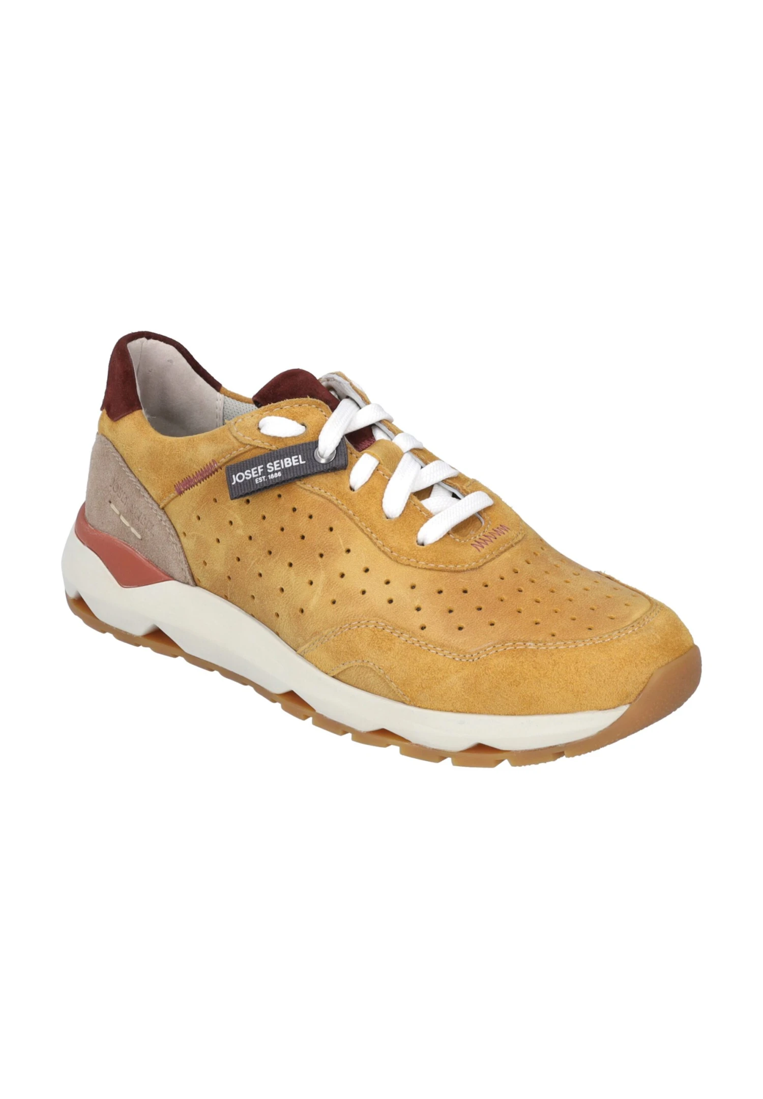 Josef Seibel Jonah- Sneakers Laag - Safran-Multi 2 Josef Seibel Jonah- Sneakers Laag - Safran-Multi - Afbeelding 2