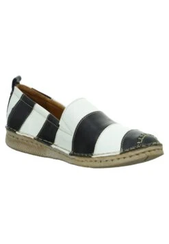 Josef Seibel Instappers - Schwarz/Weiß 9 Josef Seibel Instappers - Schwarz/Weiß -Schoenen Winkel b5a226a7345c489080f2e4c67f8421ac