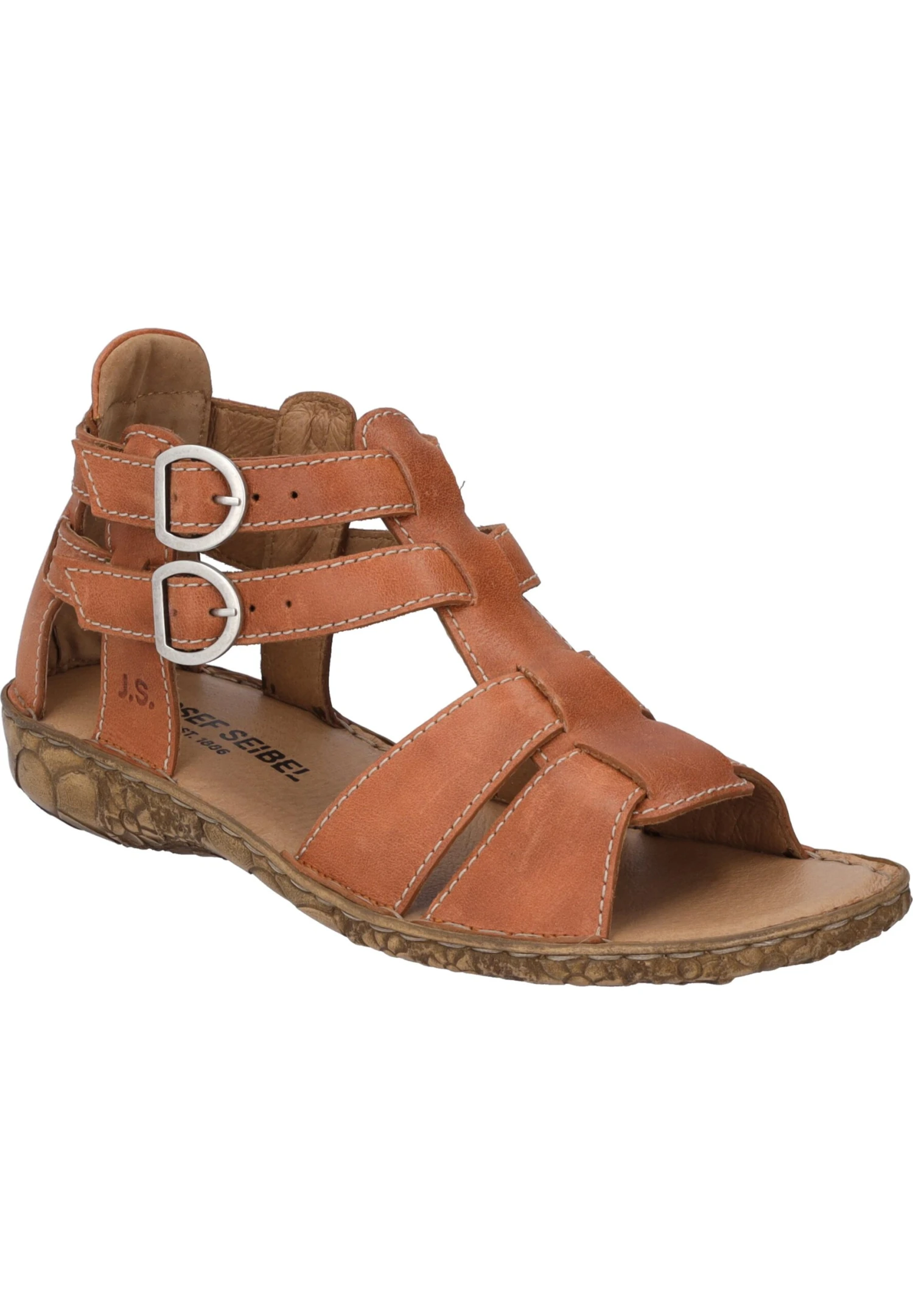 Josef Seibel Rosalie 15 - Sandalen Met Enkelbandjes - Orange 2 Josef Seibel Rosalie 15 - Sandalen Met Enkelbandjes - Orange - Afbeelding 2