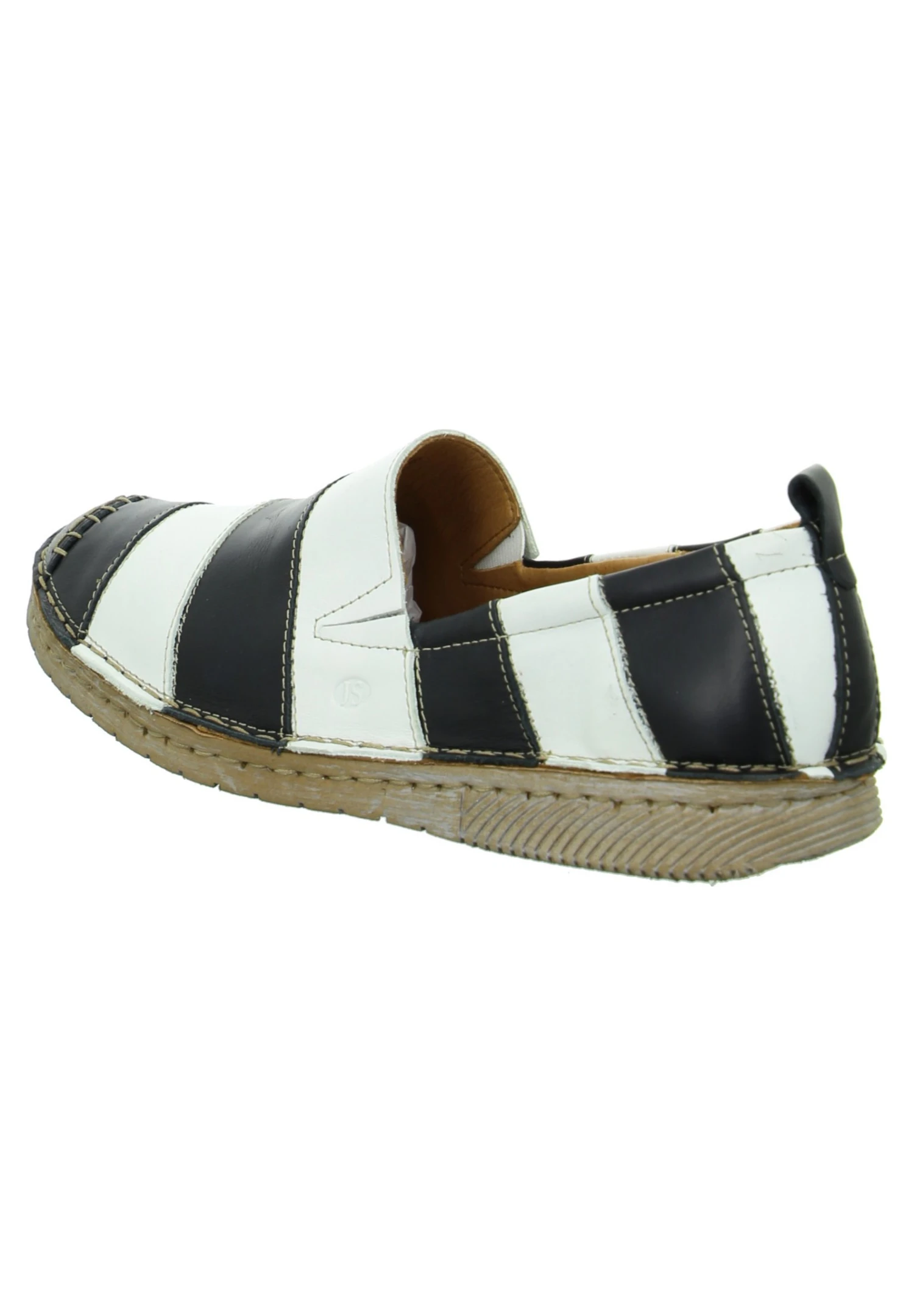 Josef Seibel Instappers - Schwarz/Weiß 5 Josef Seibel Instappers - Schwarz/Weiß - Afbeelding 5