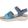 Josef Seibel Sandalen Met Plateauzool - Blau Multi