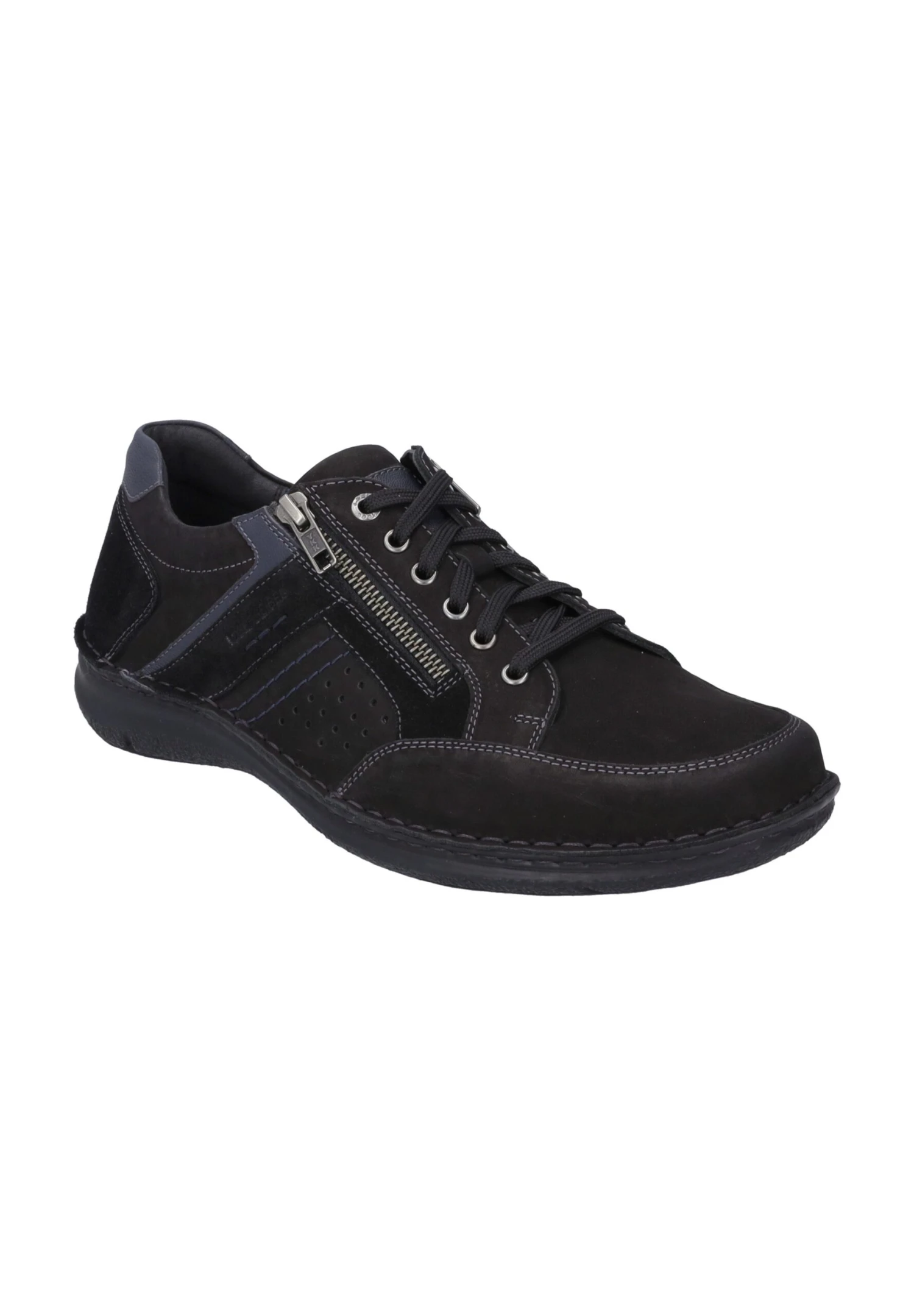 Josef Seibel Anvers- Sneakers Laag - Schwarz Kombi 2 Josef Seibel Anvers- Sneakers Laag - Schwarz Kombi - Afbeelding 2