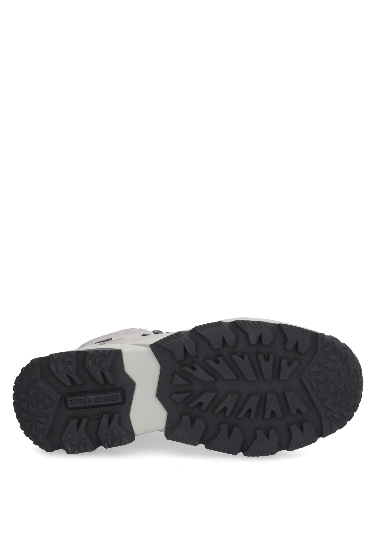 Josef Seibel Philippa - Enkellaarsjes Met Plateauzool - Hellgrau Kombi 5 Josef Seibel Philippa - Enkellaarsjes Met Plateauzool - Hellgrau Kombi - Afbeelding 5