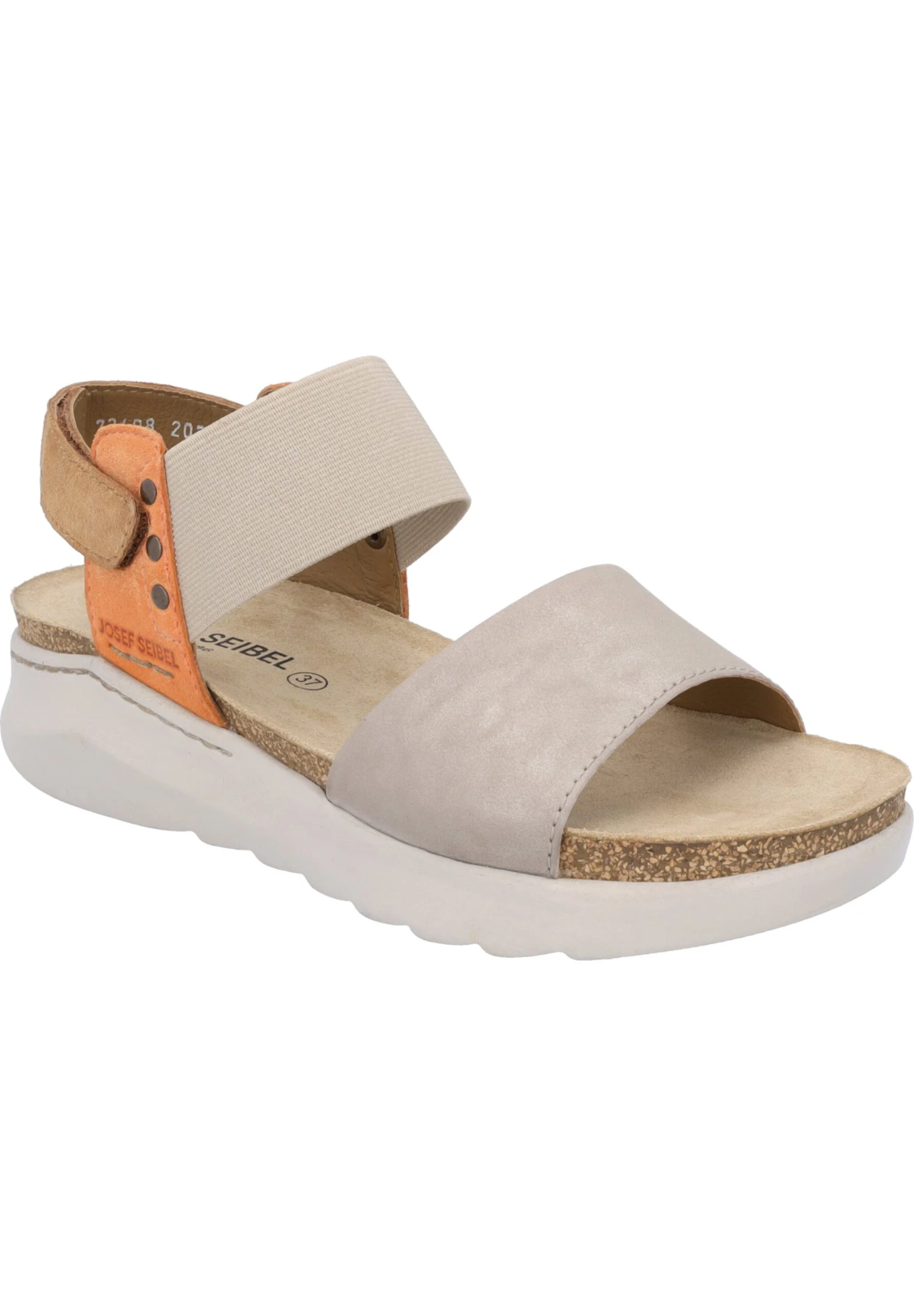 Josef Seibel Sandalen Met Plateauzool - Beige/Multi 2 Josef Seibel Sandalen Met Plateauzool - Beige/Multi - Afbeelding 2
