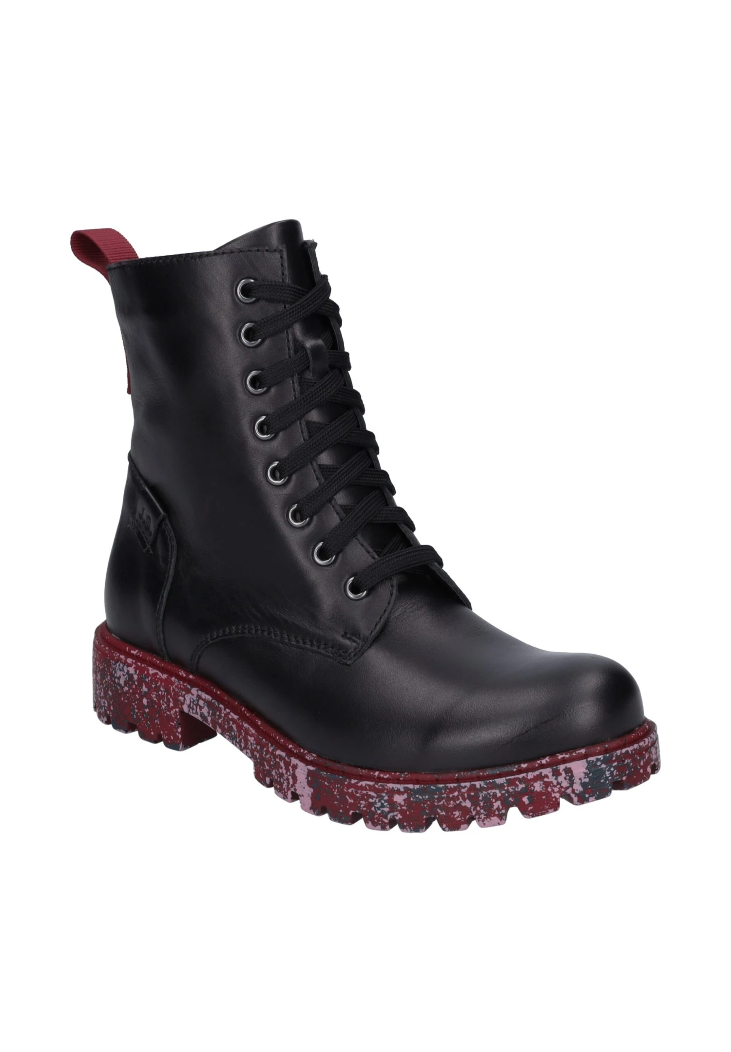 Josef Seibel Marta- Veterlaarzen - Schwarz Kombi 2 Josef Seibel Marta- Veterlaarzen - Schwarz Kombi - Afbeelding 2