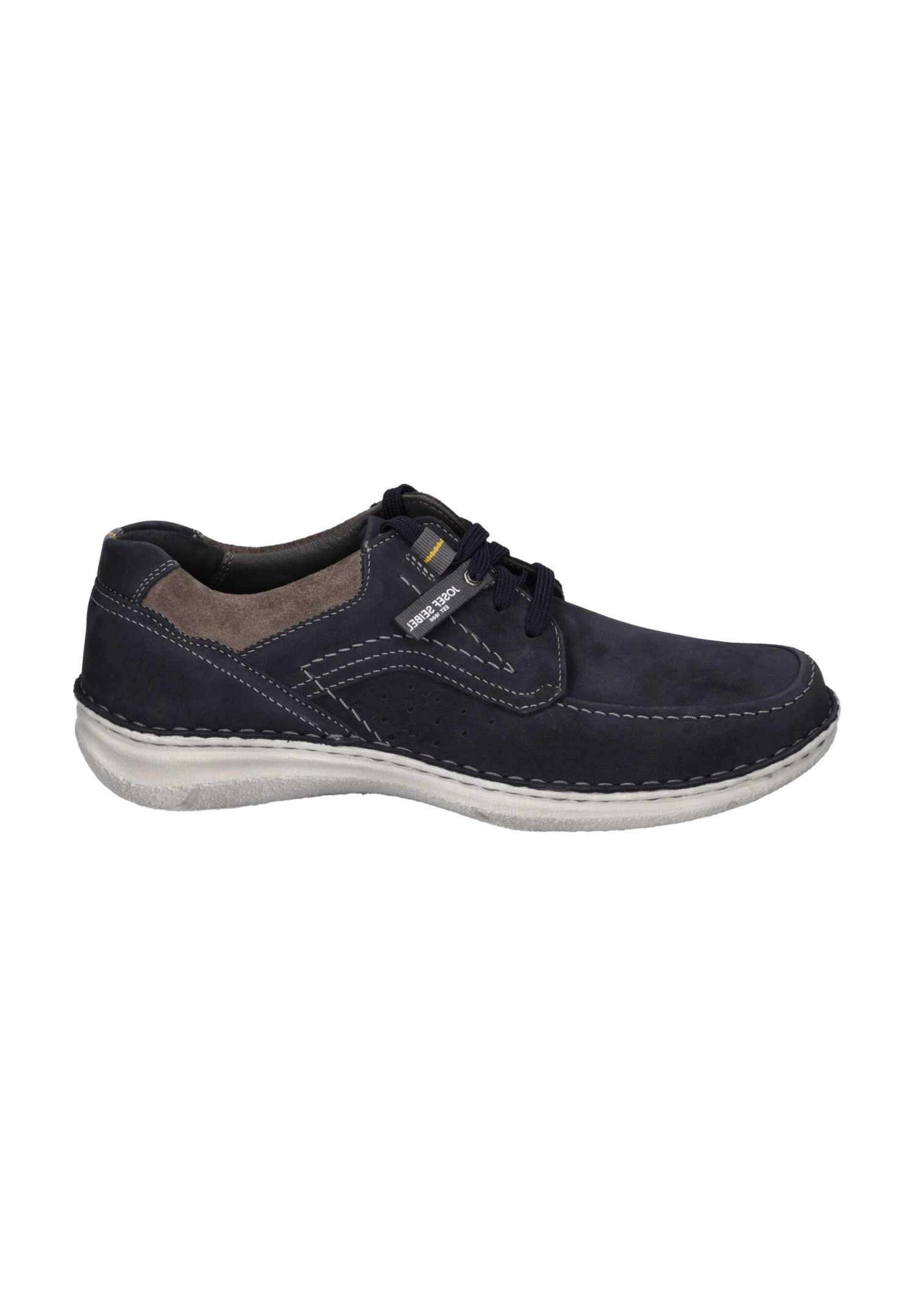 Josef Seibel Anvers- Sportieve Veterschoenen - Indigo Kombi 7 Josef Seibel Anvers- Sportieve Veterschoenen - Indigo Kombi - Afbeelding 7