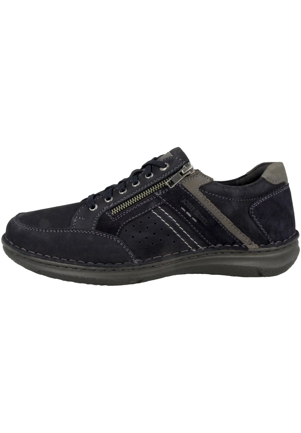 Josef Seibel Anvers - Sneakers Laag - Indigo Combi 1 Josef Seibel Anvers - Sneakers Laag - Indigo Combi