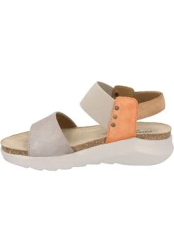 Josef Seibel Sandalen Met Plateauzool - Beige/Multi