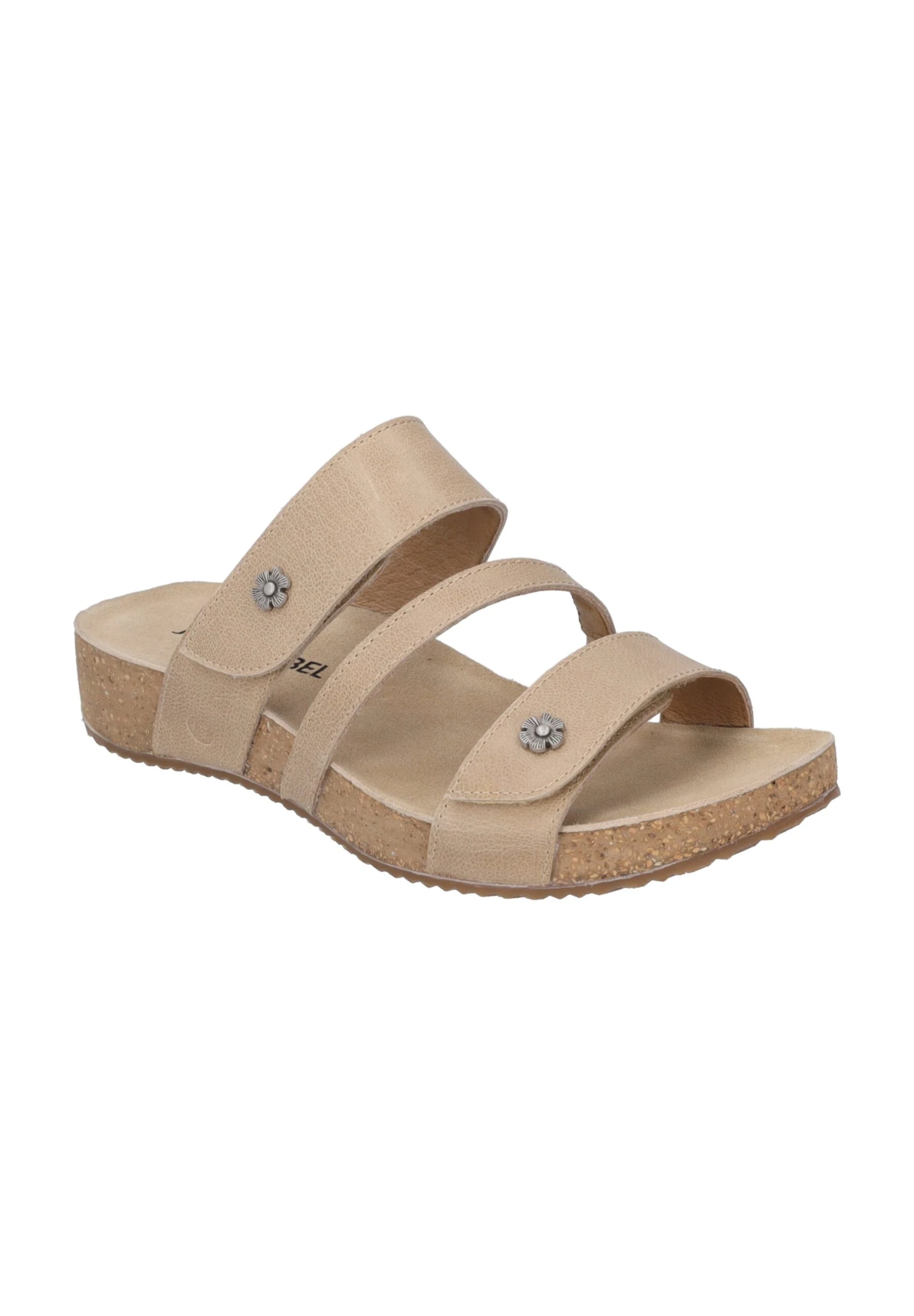 Josef Seibel Tonga- Sandalen Met Sleehak - Creme 2 Josef Seibel Tonga- Sandalen Met Sleehak - Creme - Afbeelding 2