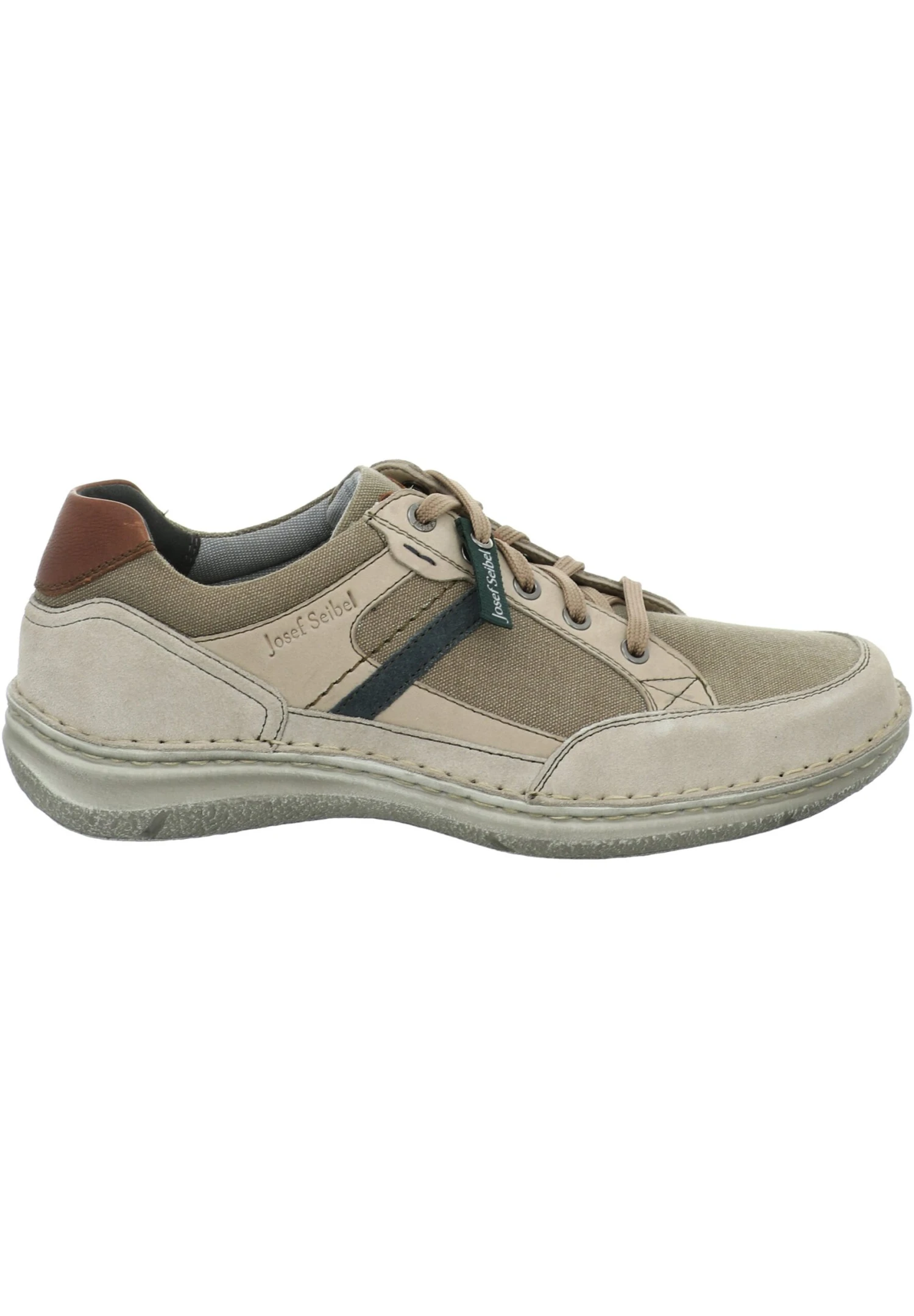 Josef Seibel Anvers- Sportieve Veterschoenen - Beige-Multi 7 Josef Seibel Anvers- Sportieve Veterschoenen - Beige-Multi - Afbeelding 7