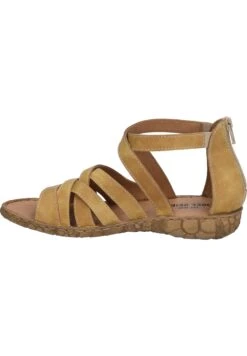 Josef Seibel Sandalen Met Sleehak - Amber 13 Josef Seibel Sandalen Met Sleehak - Amber -Schoenen Winkel dc81fec926c646aebec1732dac9ef7a8