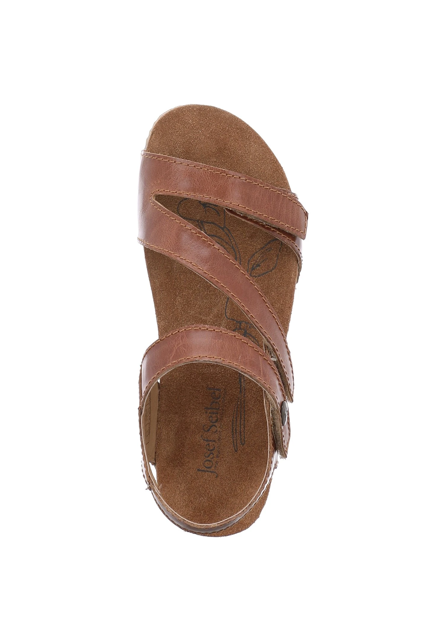 Josef Seibel Tonga- Sandalen Met Plateauzool - Camel 1 Josef Seibel Tonga- Sandalen Met Plateauzool - Camel