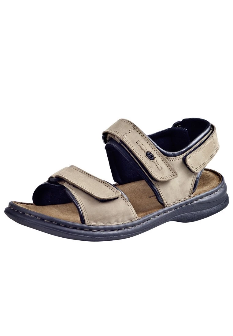 Josef Seibel Sandalen - Stone/Schwarz 2 Josef Seibel Sandalen - Stone/Schwarz - Afbeelding 2