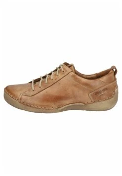Josef Seibel Sportieve Veterschoenen - Cognac