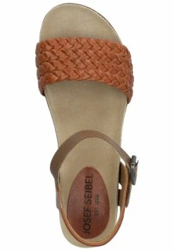 Josef Seibel Sandalen Met Sleehak - Orange Kombi 9 Josef Seibel Sandalen Met Sleehak - Orange Kombi -Schoenen Winkel ecf5c9e9f4f942a1b9045759db2b3020