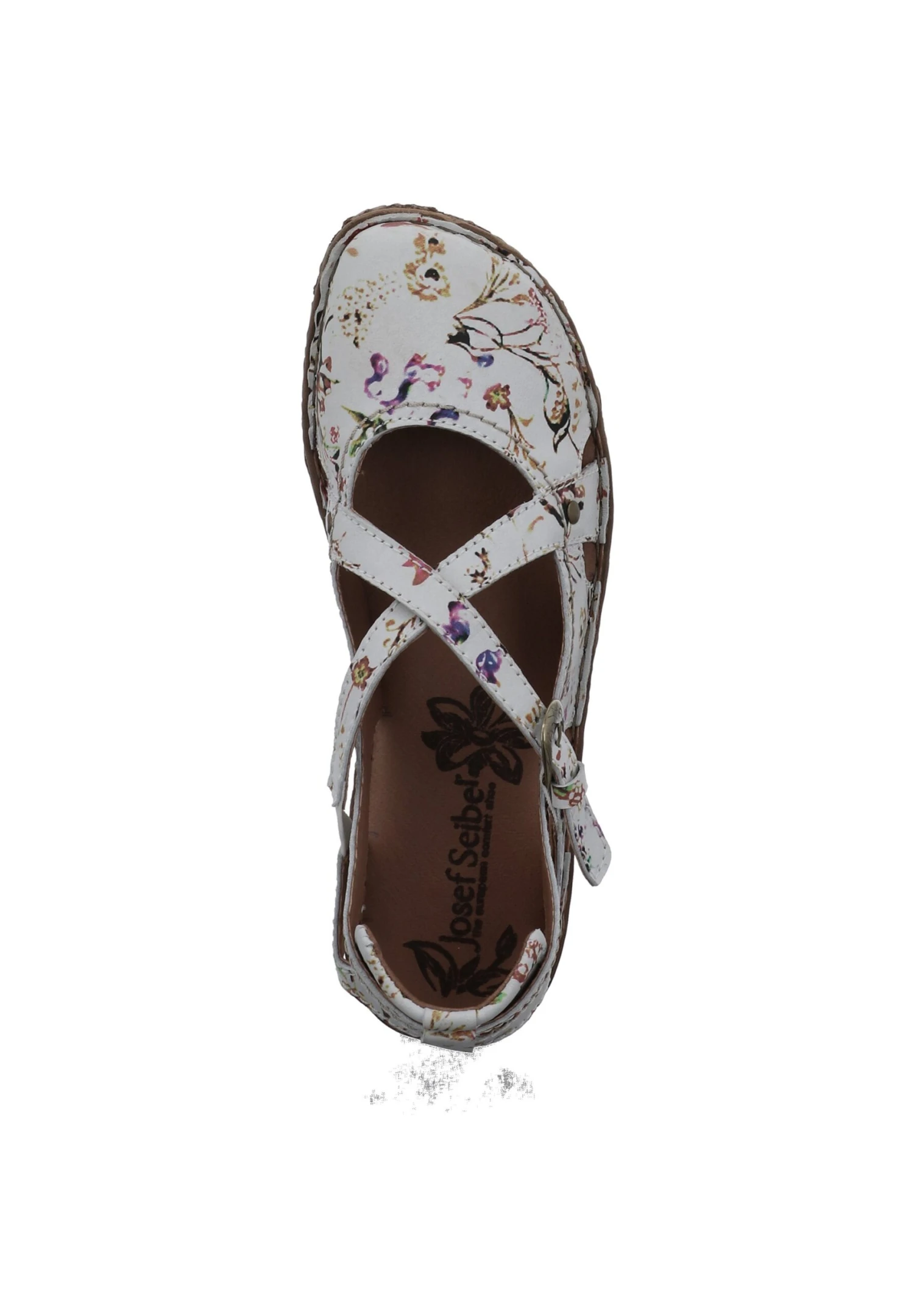 Josef Seibel Rosalie - Slingback Ballerina´S - Weiss-Multi 2 Josef Seibel Rosalie - Slingback Ballerina´S - Weiss-Multi - Afbeelding 2