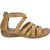 Josef Seibel Sandalen Met Sleehak - Amber