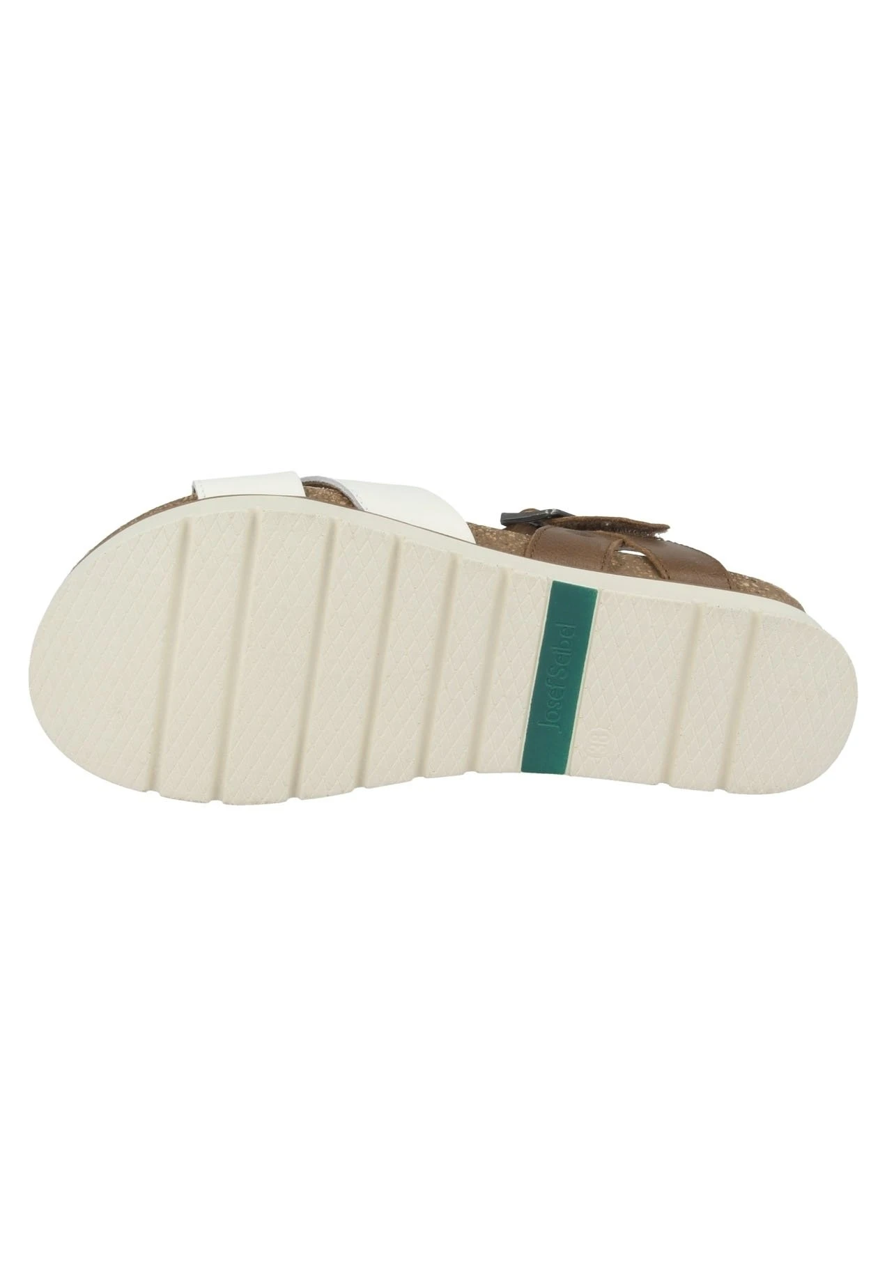 Josef Seibel Sandalen Met Plateauzool - White Combi 4 Josef Seibel Sandalen Met Plateauzool - White Combi - Afbeelding 4