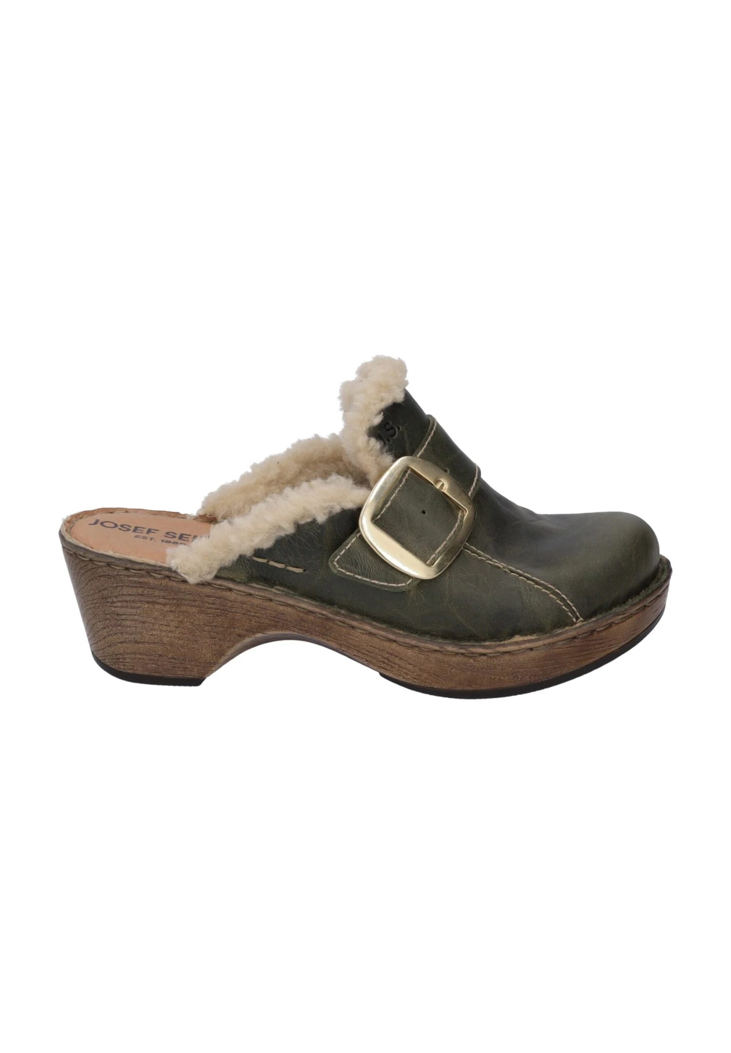 Josef Seibel Clogs - Oliv 6 Josef Seibel Clogs - Oliv - Afbeelding 6