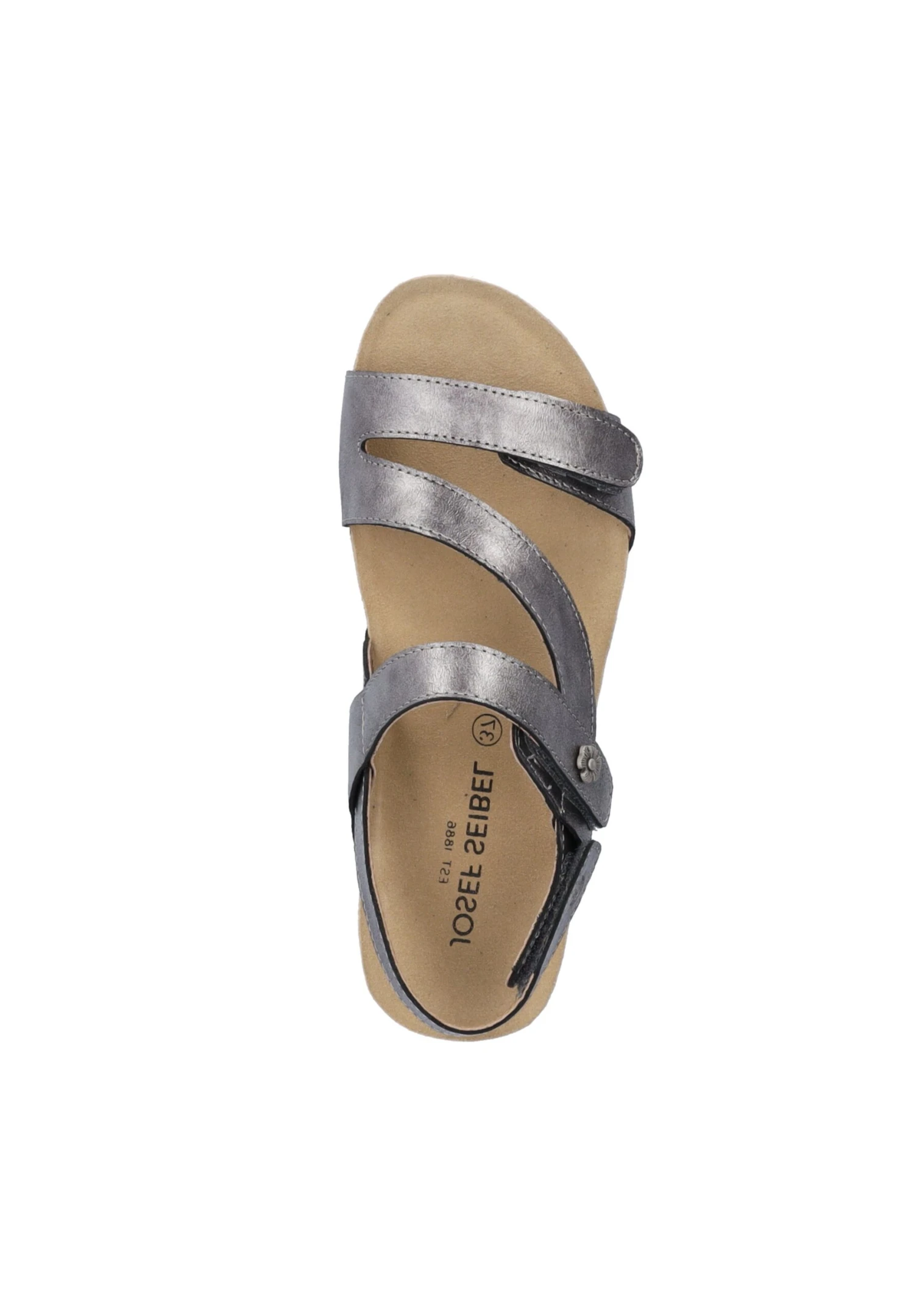 Josef Seibel Tonga- Sandalen Met Plateauzool - Anthrazit 2 Josef Seibel Tonga- Sandalen Met Plateauzool - Anthrazit - Afbeelding 2