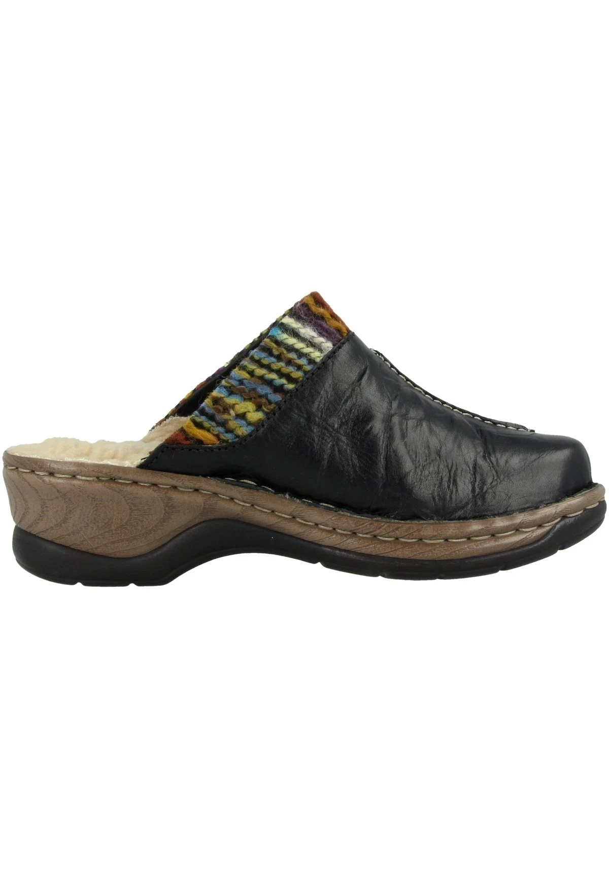 Josef Seibel Clogs - Black Multi 5 Josef Seibel Clogs - Black Multi - Afbeelding 5